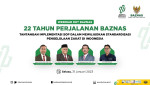 The Last Day of BAZNAS 22nd Anniversary Webinar Series: The Challenges of Implementing Standard Operating Procedures in Realizing Zakat Management Standards in Indonesia