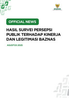 Survei Persepsi Publik terhadap Kinerja dan Legitimasi BAZNAS