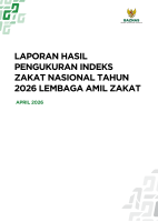 Laporan Hasil Pengukuran Indeks Zakat Nasional Tahun 2026 Lembaga Amil Zakat