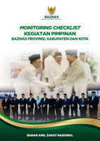 Monitoring Checklist Kegiatan Pimpinan BAZNAS Provinsi, Kabupaten/Kota Tahun 2026 Monitoring Checklist Kegiatan Pimpinan BAZNAS Provinsi, Kabupaten/Kota Tahun 2026