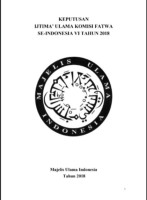 Keputusan Ijtima Ulama Komisi Fatwa 2021 Keputusan Ijtima Ulama Komisi Fatwa 2021